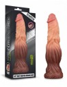 LoveToy Dildo with veins 24 cm Nude brown