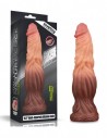 LoveToy Dildo with veins 24.5 cm Nude Brown