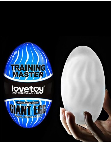 LoveToy Giant egg masturbation egg Blue