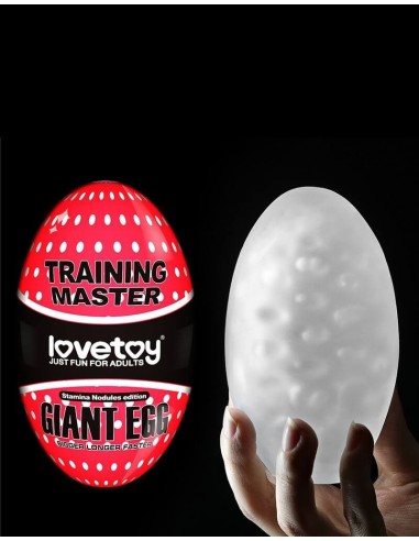 LoveToy Giant egg masturbation egg Red