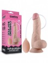 LoveToy Soft ejaculation cock with balls 20 cm Squirting