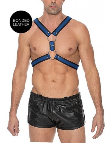 Ouch Scottish harness L XL Blue