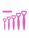 Ouch Silicone vaginal dilator set pink