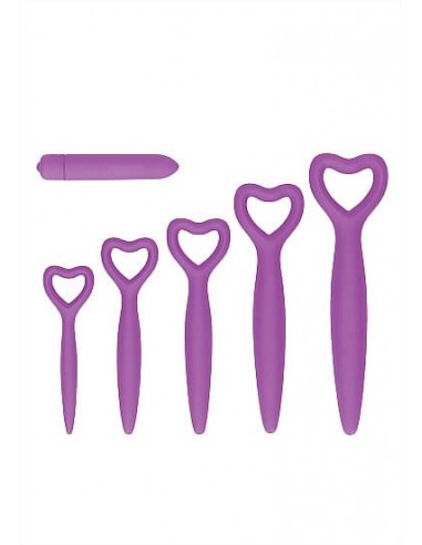 Ouch Silicone vaginal dilator set purple
