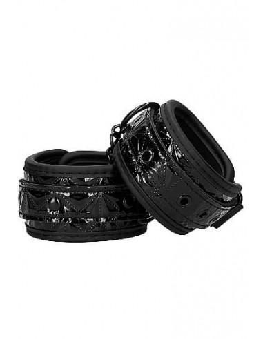 Ouch Luxury Ankle cuffs black