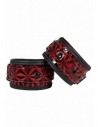 Ouch Luxury Ankle cuffs Red
