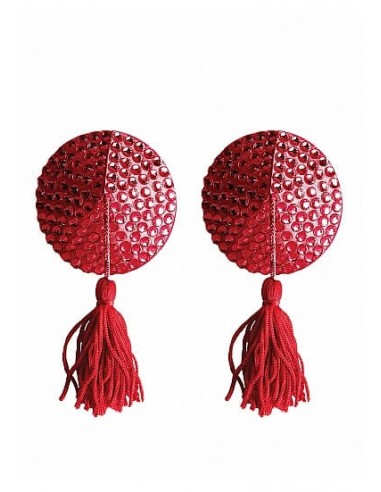 Ouch Nipple tassels Round Red