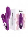 Feelztoys Trivibe G-spot with clitoral and labia stimulation purple