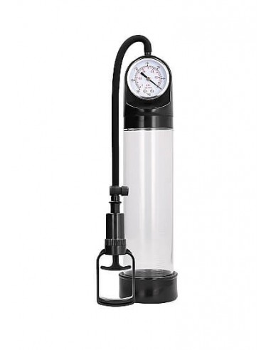 Shotstoys Pumped Comfort pump with advanced PSI Gauge Clear