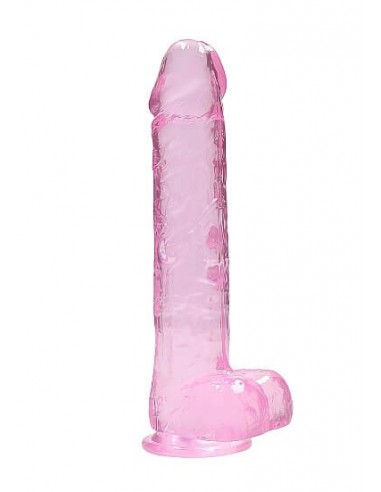 RealRock 23 cm realistic dildo with balls pink