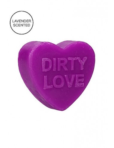 Sline Heart soap Dirt love Lavender scented