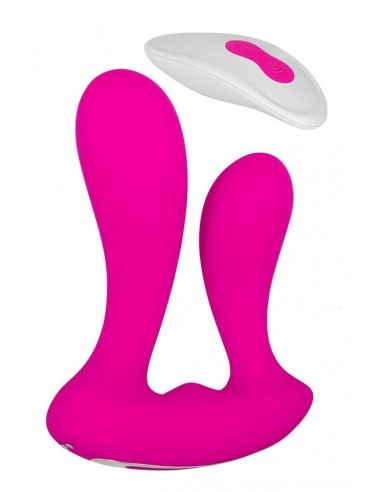 Adam & Eve Rechargeable dual entry vibe pink
