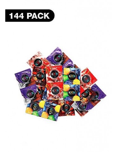 Exs Mixed flavours condoms 144 pack