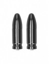 Ouch Magnetic nipple clamps Diamond bullet grey