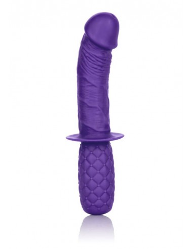 CalExotics Silicone grip thruster purple