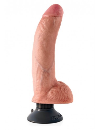 Pipedream KingCock vibrating cock with balls 9 inch