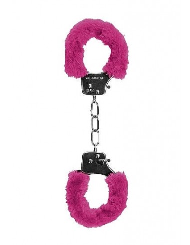 Ouch Pleasure handcuffs furry pink