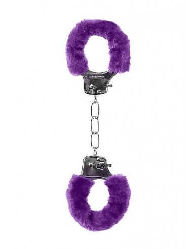 Ouch Pleasure handcuffs furry purple