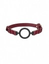 Ouch Halo Silicone ring gag Burgundy
