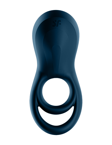 Satisfyer Epic duo cock ring vibrator blue