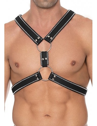 OUCH Z series Scottish harness leather black black LXL
