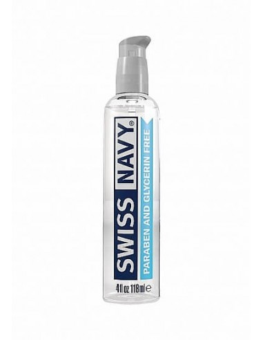 Swiss Navy Paraben and Glycerin free water based lubricant 118 ml