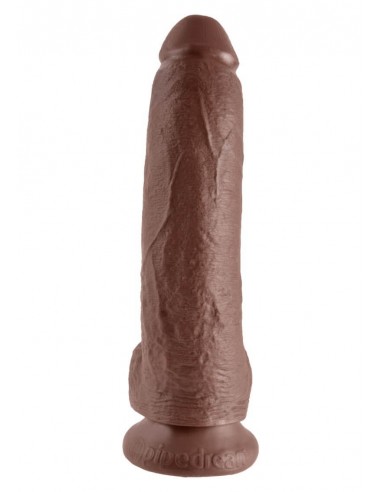 Pipedream KingCock Cock 9 inch with balls Brown