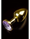 Dolce Piccante Jewellery in gold small purple