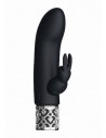 Royal Gems Dazzeling Rechargeable Silicone bullet Black