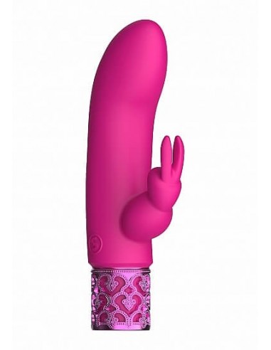 Royal Gems Dazzeling Rechargeable Silicone bullet Pink
