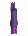 Royal Gems Elegance Rechargeable Silicone bullet Purple