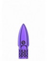 Royal Gems Glitter Rechargeable ABS bullet Purple