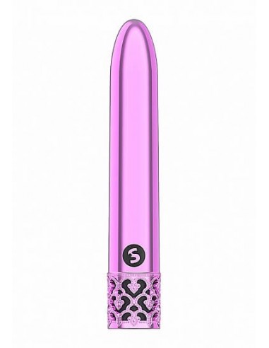Royal Gems Shiny Rechargeable ABS Bullet Pink