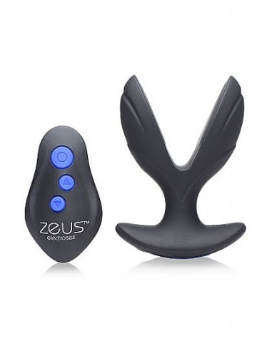 Zeus Electro Spread 64x vibrating and ESTIM silicone butt plug