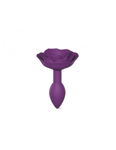 Love to Love Open roses Size S butt plug purple