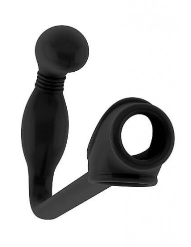 Sono No.2 Butt plug with cock ring black