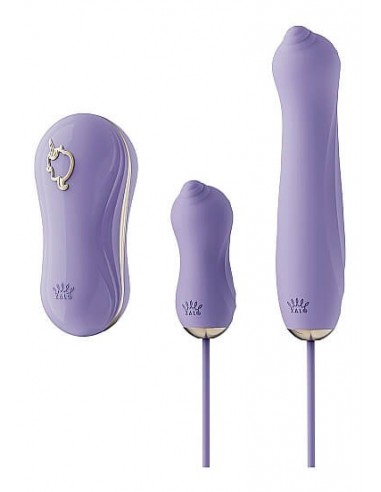 Zalo Unicorn Vibration & thrusting set purple