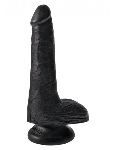 Pipedream King cock 6 cock with balls black