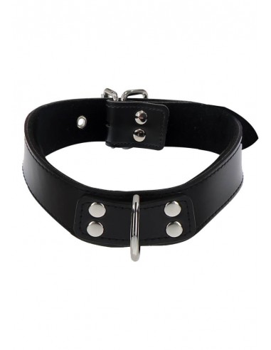 Taboom Elegant D-ring collar black