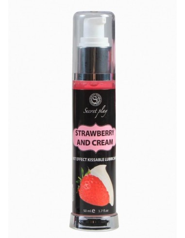 Secret Play Hot effect Kissable lubricant Strawberry