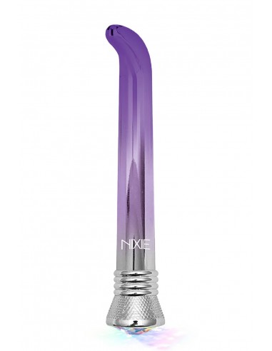 Global Novelties Nixie Jewel ombre G-spot vibe purple glow