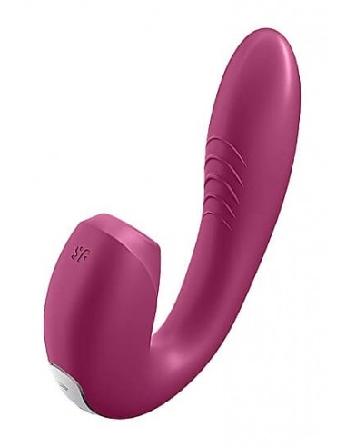 Satisfyer Insertable double aire pulse vibrator Sunray Berry