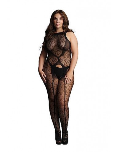 Le Desir Crotchless leopard bodystocking OSX