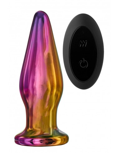 Dreamtoys Glamour glass remote vibe tapered plug