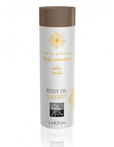 Shiatsu Luxury edible body oil Vanilla