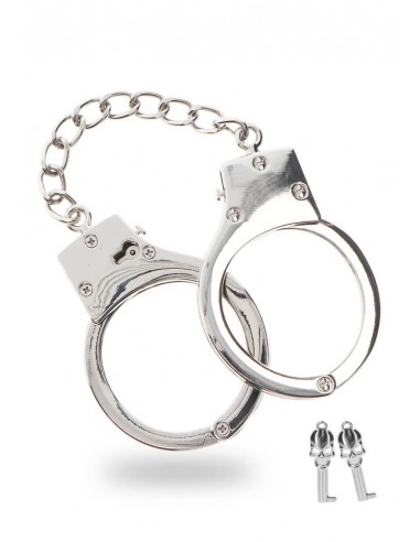 Taboom Silver platen BDSM handcuffs
