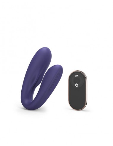 Love to Love Match up Couples vibrator with remote control indigo