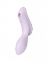 Satisfyer Curvy trinity 2 insertable air pulse vibrator purple