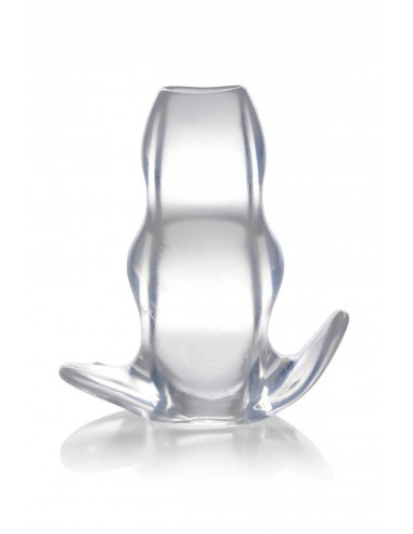 Master Series Clear view hollow anal plug large