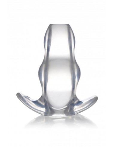 Master Series Clear view hollow anal plug XL